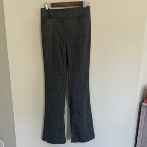 White House Black Market Charcoal Flare Pants